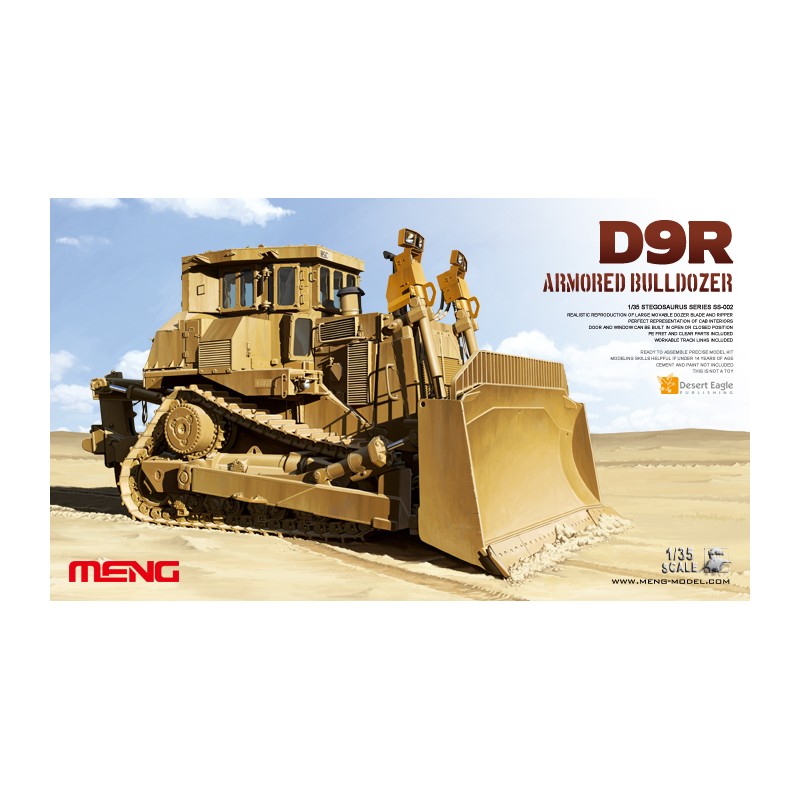 Bulldozer D9R blindado. MENG SS-002 Bulldozer D9R blindado. MENG SS-002