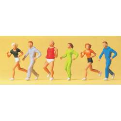 Jogging.