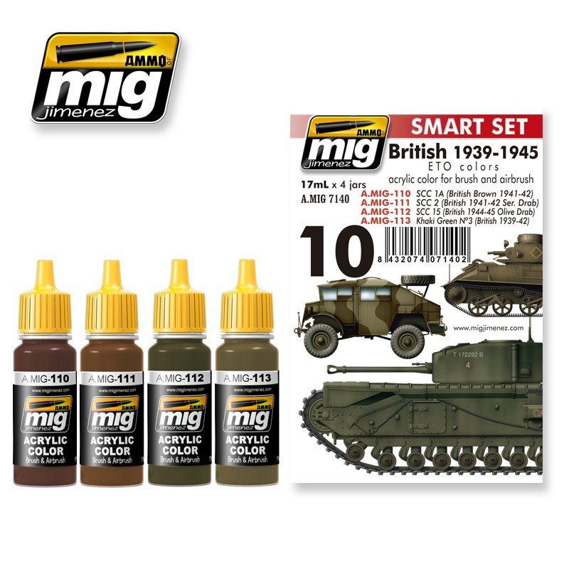WWII British ETO colors. AMIG 7140 WWII British ETO colors. AMIG 7140