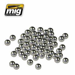 Stainless steel paint mixers.