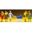 Mujeres con hijos. PREISER 10024
