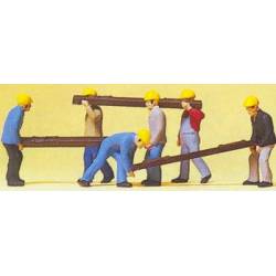 Track workers.