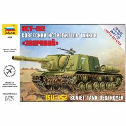 Soviet self-propelled gun ISU-152.