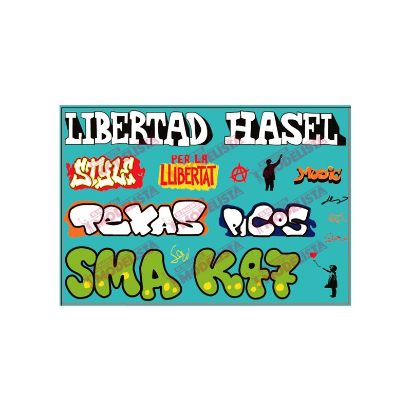 Grafitis, 90 x 60 mm. ETM 9020