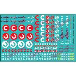 Decal set "RENFE Cercanías".