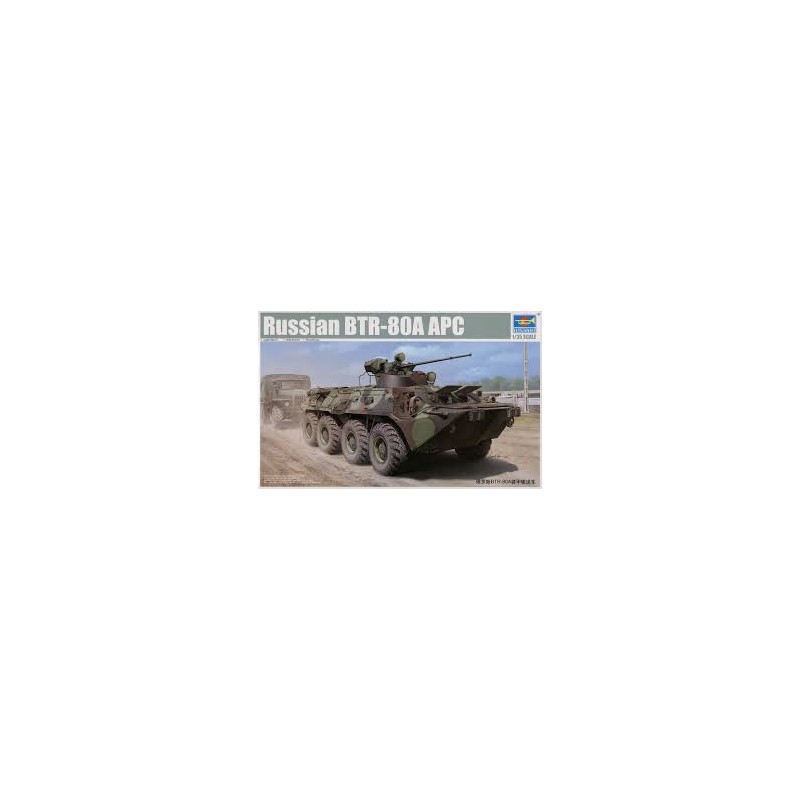 Blindado ruso BTR-80A APC. TRUMPETER 01595