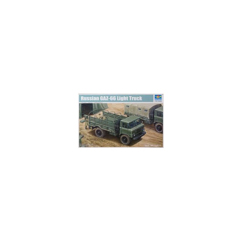 Russian GAZ-66 light truck. TRUMPETER 01016