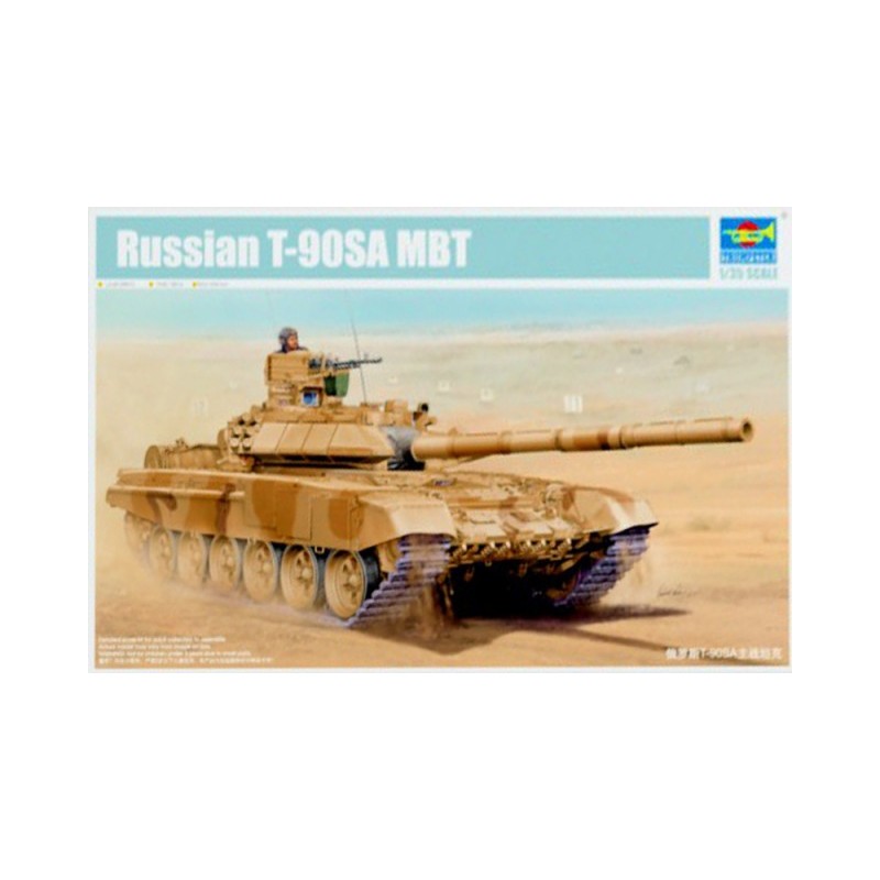 Carro ruso T-90SA MBT. TRUMPETER 05563