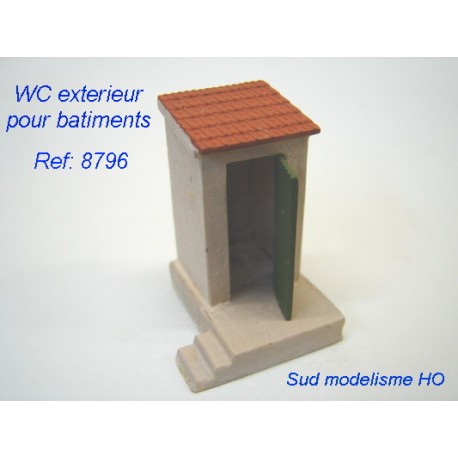 WC exterior. PN SUD MODELISME 8796