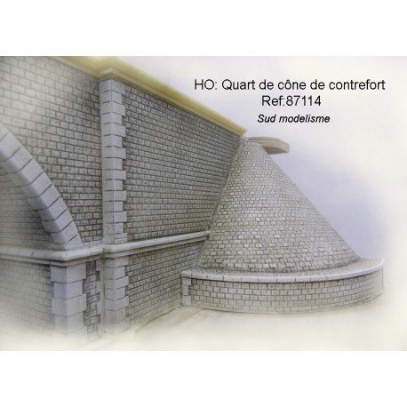 Cone for embankments. PN SUD MODELISME 87114