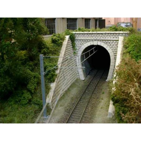 Boca de túnel para vía única. PN SUD MODELISME 8715