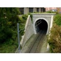 Tunnel entrance, single track. PN SUD MODELISME 8715