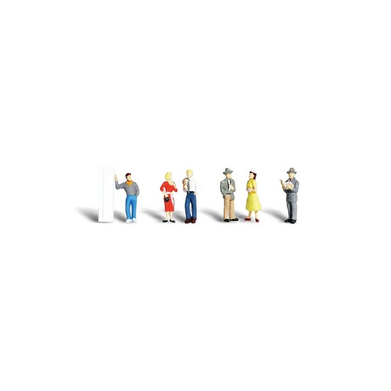 Pedestrians. WOODLAND SCENICS A1821