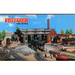 Deposito per 3 locomotive.