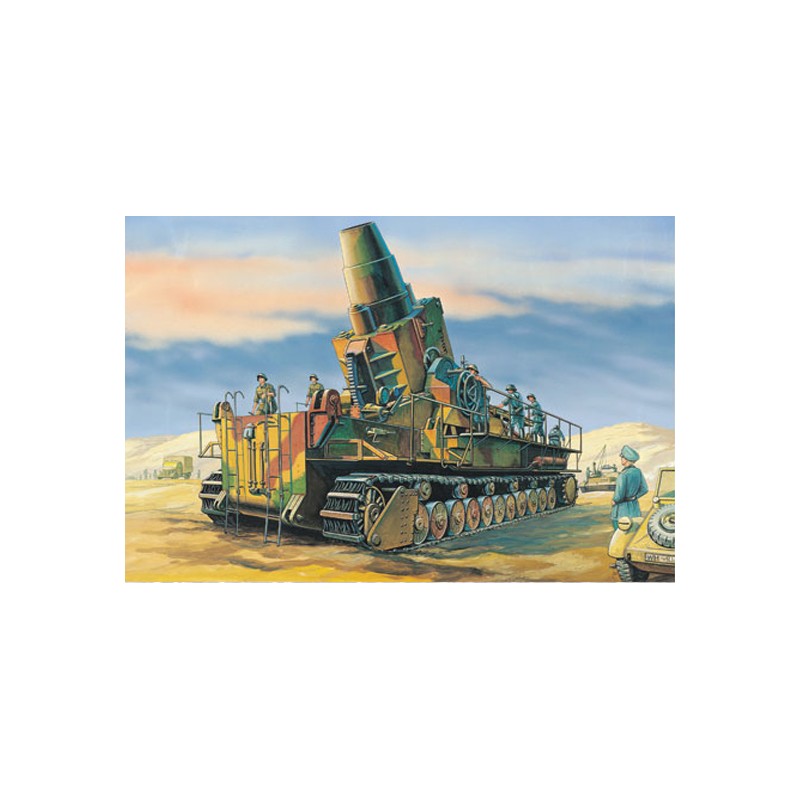 Morser Karl-Gerat 040 (Initial Version). TRUMPETER 00101
