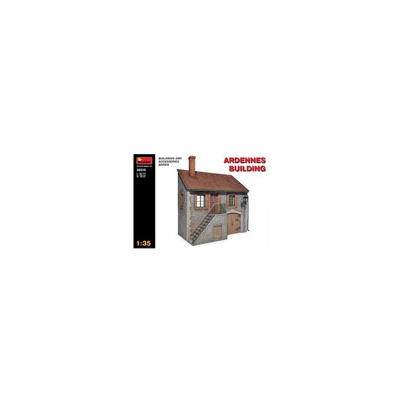 Edificio "Ardennes". MINIART 35515 Edificio "Ardennes". MINIART 35515