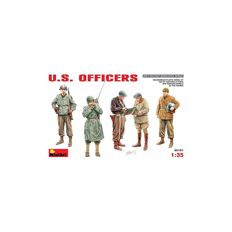 US officers. MINIART 35161