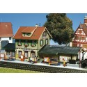 Estación de tren Dettingen. KIBRI 9507