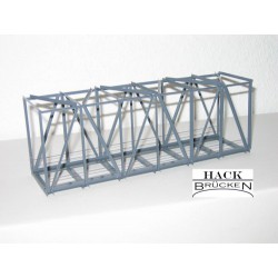 Box-Brücke, eingleisig.