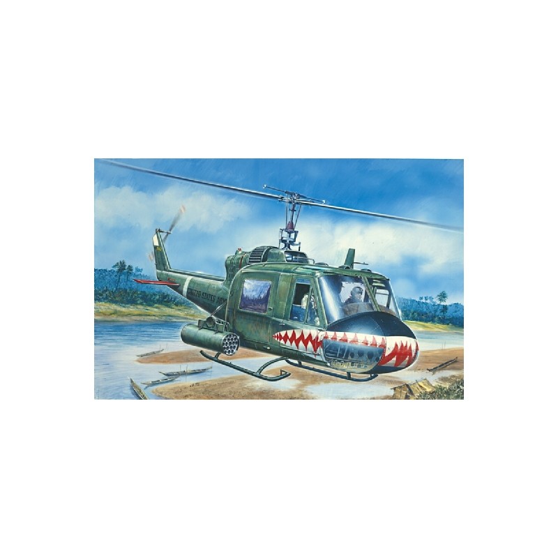UH - 1C Gunship. ITALERI 0050