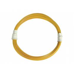 Extra fine wire, yellow.