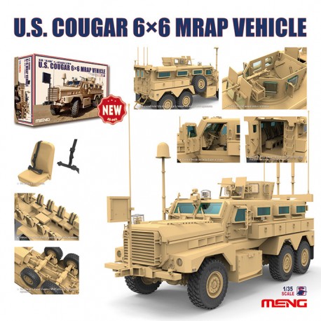 US Cougar 6x6. MENG SS-005