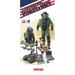 Disposal specialists and robots. MENG HS-003