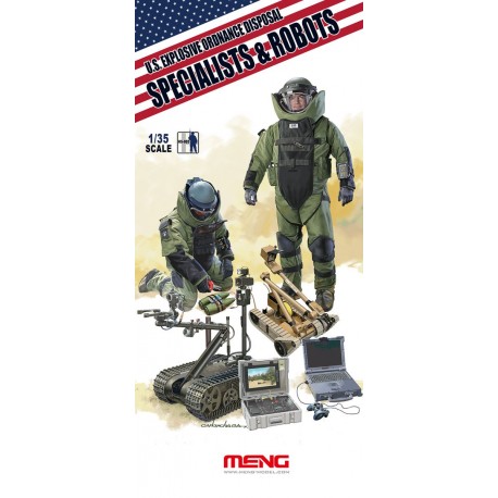 Disposal specialists and robots. MENG HS-003