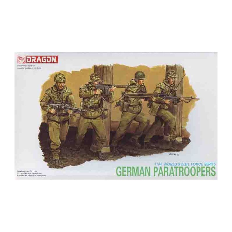 Paracaidistas alemanes. DRAGON 3021