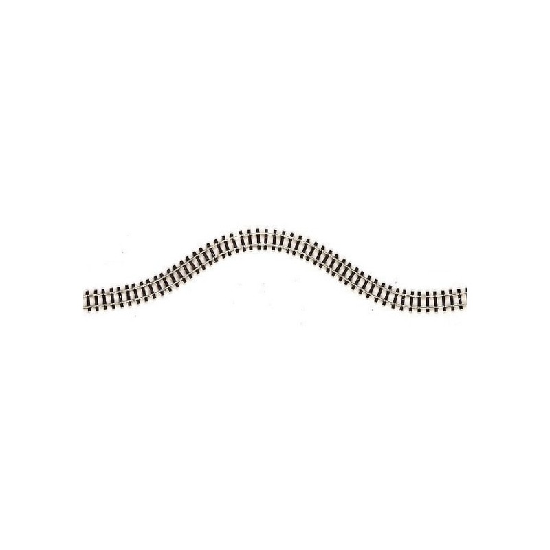 Vía recta flexible, 730 mm. ROCO 32200