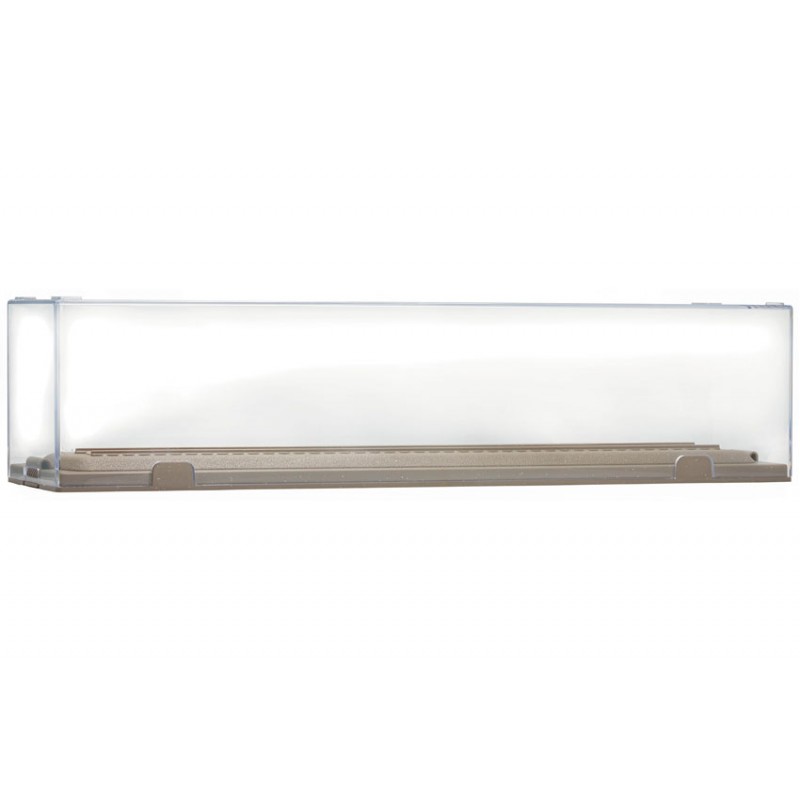 Vitrina transparente con base de vía. 35 cm. ROCO 40026 Vitrina transparente con base de vía. 35 cm. ROCO 40026