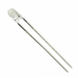 Led 3 mm branco quente (x50). 16000 mcd.