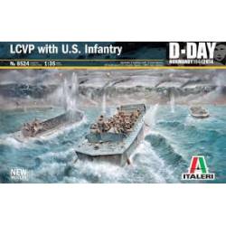LCVP with US infantry.