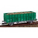 RENFE open wagon "X3" with gravel load. KTRAIN 0701N RENFE open wagon "X3" with gravel load. KTRAIN 0701N