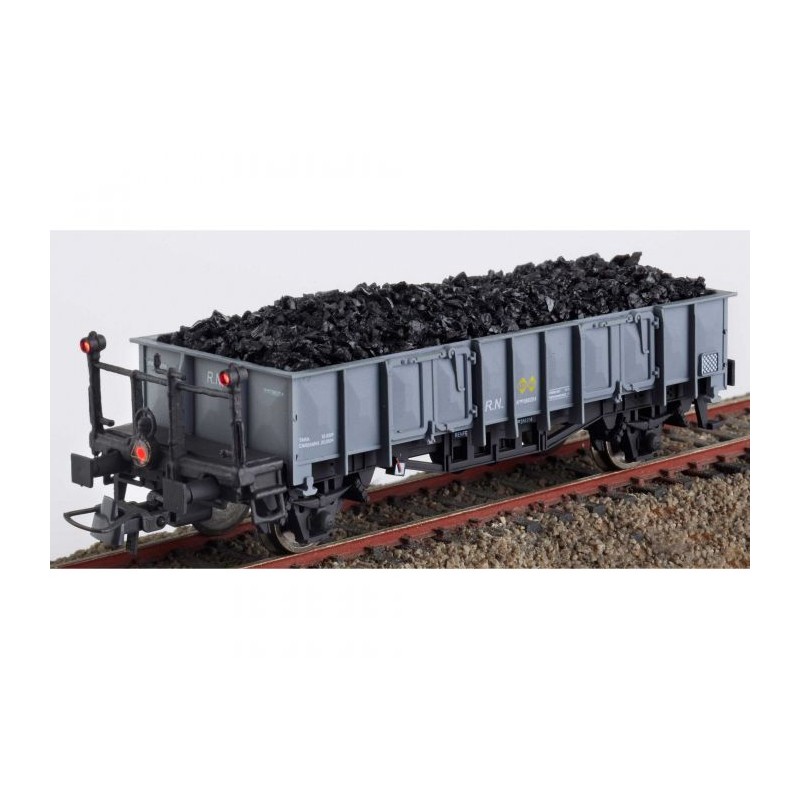 RENFE open wagon "X1" with coal load. Tail lights. KTRAIN 0704K RENFE open wagon "X1" with coal load. Tail lights. KTRAIN 0704K