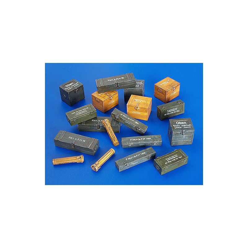 Cajas de munición alemanas, WWII. PLUS MODEL 4021