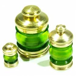 Lampada, verde (x4).