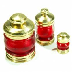 Lamp, red (x3). RB 071-06