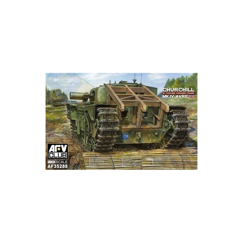 Churchill Mk.IV AVRE con bastidor de carga. AFV CLUB 35288