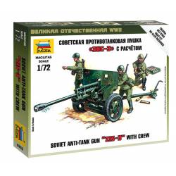 Soviet anti tank gun.