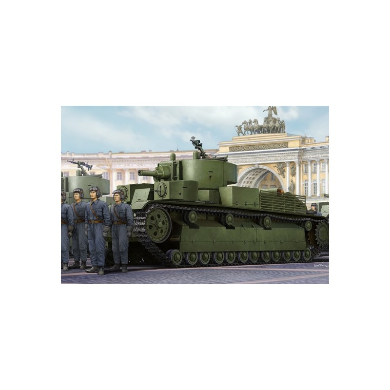 Tanque soviético T-28. HOBBY BOSS 83854