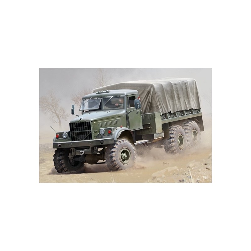Camión ruso tipo KrAZ-255B. HOBBY BOSS 85506
