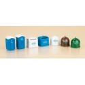 Portable toilets, recycling-container. AUHAGEN 42593