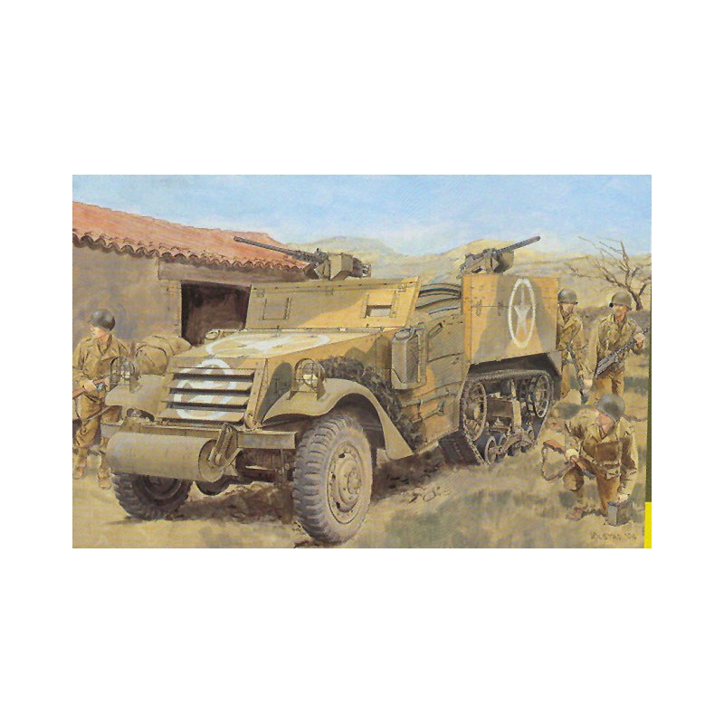 M2A1 Half-Track, 2 in 1. DRAGON 6329
