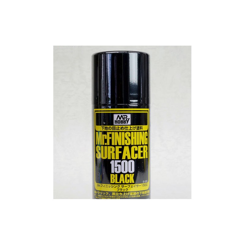 Mr Surfacer 1500, Spray. Negro. MR HOBBY B526 Mr Surfacer 1500, Spray. Negro. MR HOBBY B526