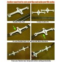 Flexible Track Holder for H0/00. PROSES FT-HO-01