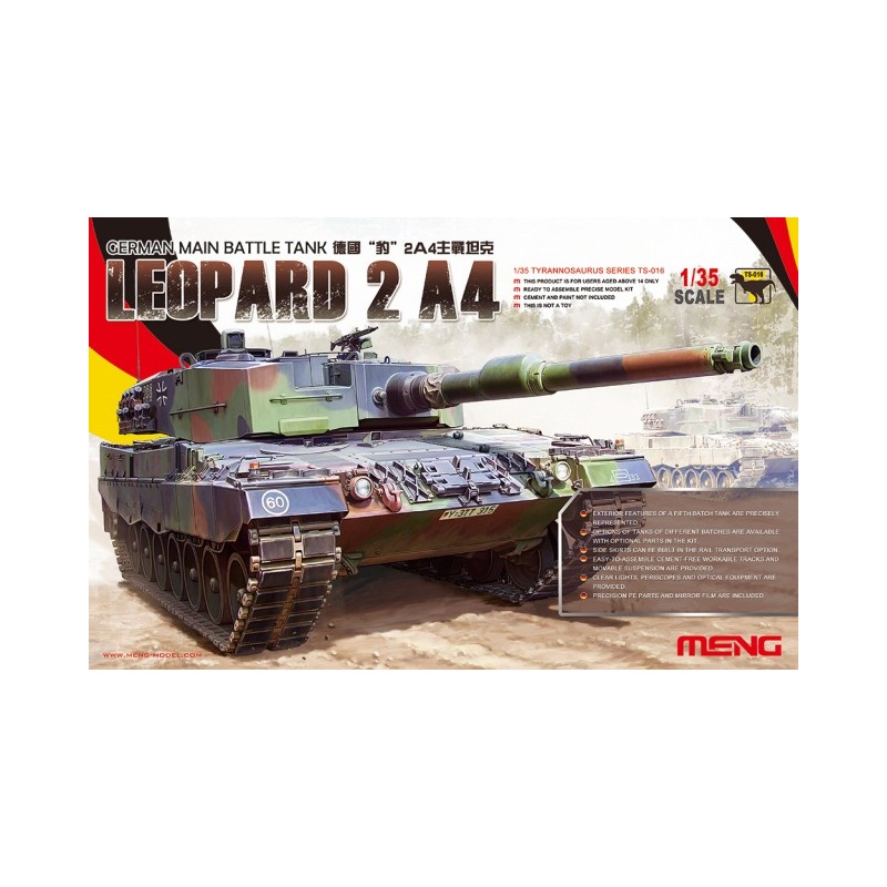 Leopard 2A4. MENG TS-016