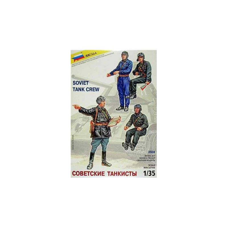 Tripulación soviética. ZVEZDA 3504 Tripulación soviética. ZVEZDA 3504