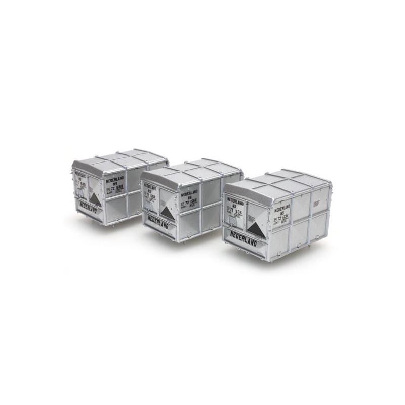 Set de tres contenedores. ARTITEC 487.801.10 Set de tres contenedores. ARTITEC 487.801.10