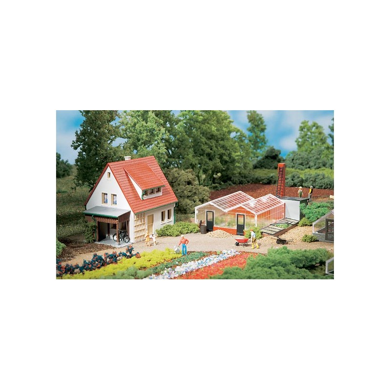 Casa con invernaderos. AUHAGEN 12235
